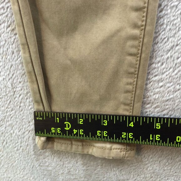 American Eagle Outfitters Womens Jeans Size 8 Skinny Jeggings Stretch Casual Tan - Picture 5 of 14